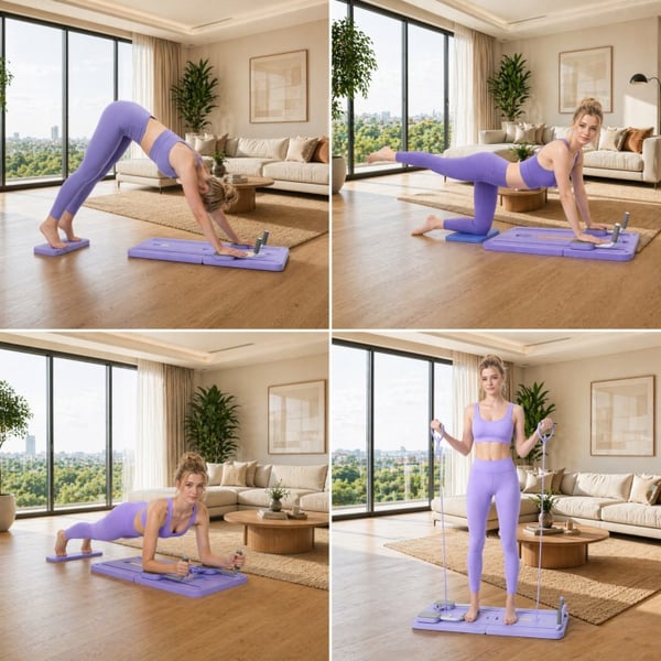 Pilates Reformer lilla