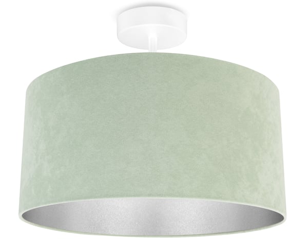 Loftlampe, plafon, lampeskærm, krom, fløjl, selektiv, LED