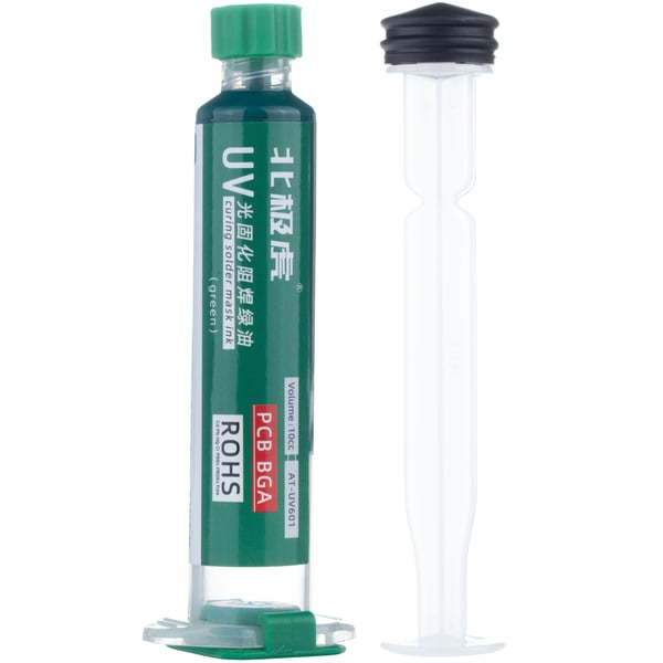 Lödmask vihreä 10 ml injektioneuvollla