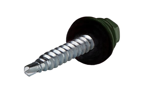 Landmandsskruer GTF2 Z14 4,8x35mm RAL 6020
