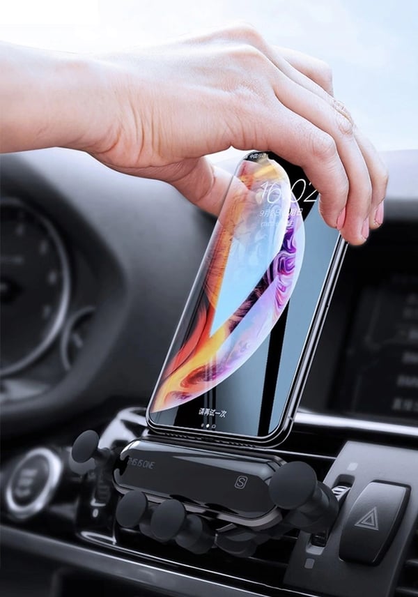 Bilhållare för telefon och instrumentpanel