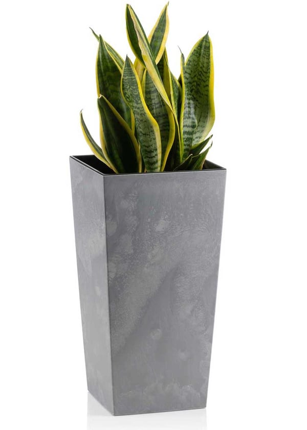 Porto grå betongblomkruka h68x35x35 cm