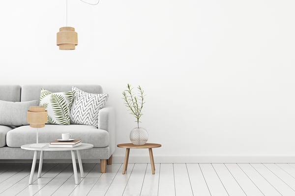 NATBORDLAMPE BOHO JUTA LAMPESKÆRM 20 CM