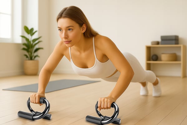 Push-up-tukikahvat koti- ja kuntosaliharjoitteluun, kestävää terästä, 2 kpl.
