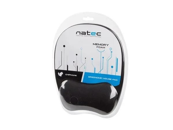 Natec Chipmunk -muistivaahtomuovi ergonominen hiirimatto