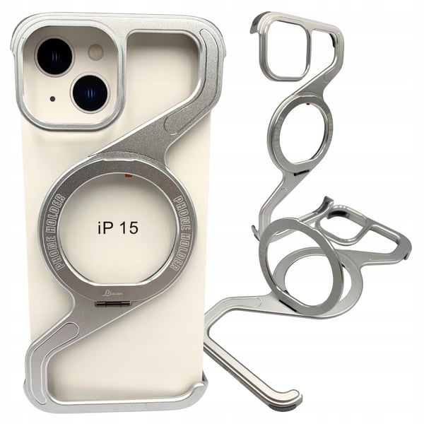 iPhone 15 pansret metalpumpe MagSafe titaniumholder iPhone 15 pansret metalpumpe MagSafe titaniumholder