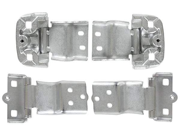 Peugeot Boxer 2006- ÖVRE gångjärn 2 st + NEDRE 2 st bakdörr vänster = höger 180° 4 st SET