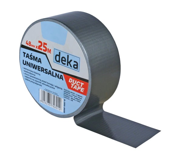 UNIVERSAL GAFFETAPE SØLV 48MM*25M - D-300-0032 UNIVERSAL GAFFETAPE SØLV 48MM*25M - D-300-0032