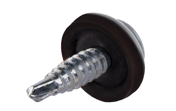 Farmer skruer GTF02P Panhead 4,8x20mm RAL 9006