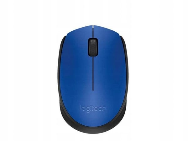 Logitech M171 trådløs optisk mus blå