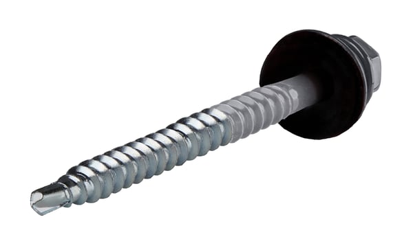 Landmandsskruer GTF2 Z14 4,8x60mm RAL 9006