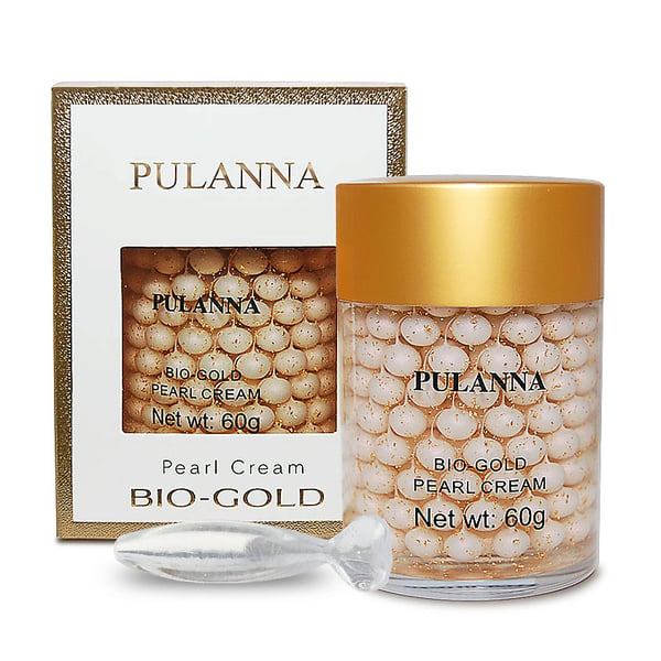 Pulanna Pearl Ansigtscreme - 24 karat guld - Fugtgivende, regenererende, anti-aging