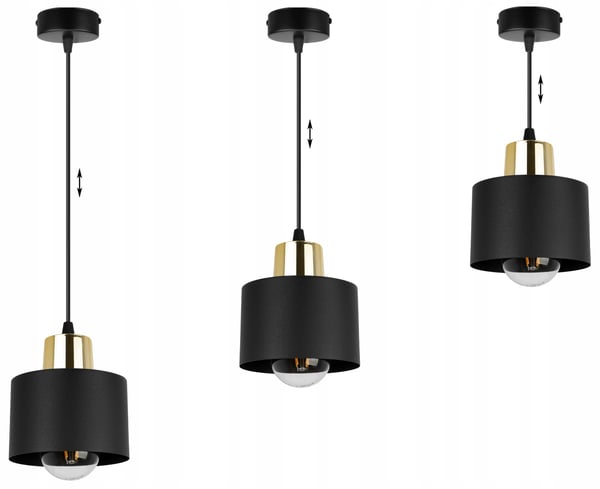 MODERNI KATTOVALAISIN MUSTA LED-VALAISIN