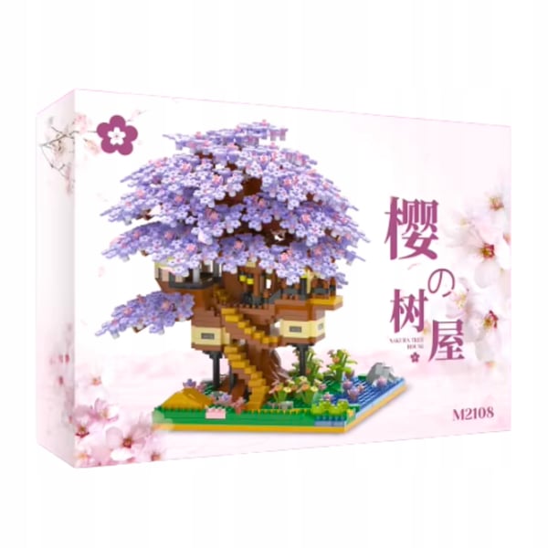 Byggklossar Sakura Körsbärsblommor Klossset 2229 delar.