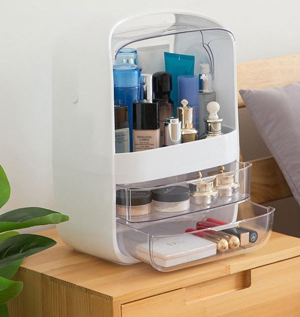 Organizer kosmetik dame kosmetiktaske smykkeskrin medicin stor xxl