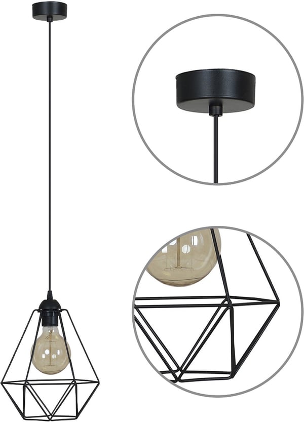 DIAMOND LOFT EDISON TRÅDTAKLAMPA