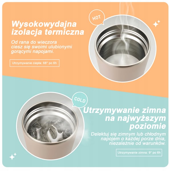 Termosmuki kahviin kahvalla zojirushi SX-LA72H-HM 720 ml Harmaa