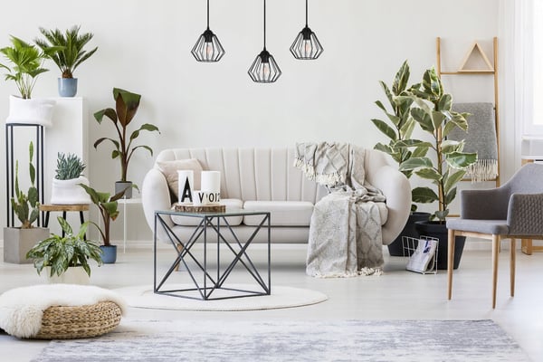 HÄNGANDE taklampa ljuskrona SPIDER loft E27 LED