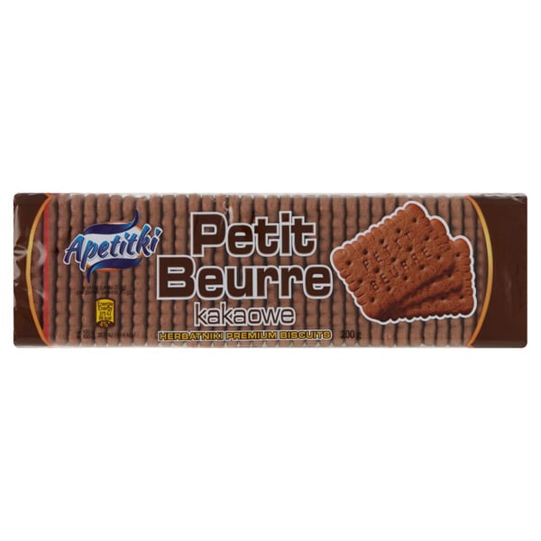 Apetitki Petit Beurre Kaakaokeksit 200 g Apetitki Petit Beurre Kaakaokeksit 200 g