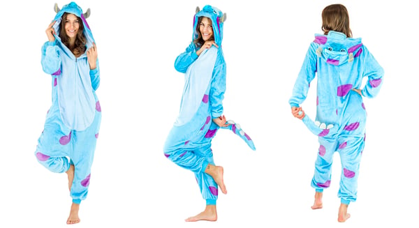 Sulley Monsters Inc. Kigurumi-asu - XL
