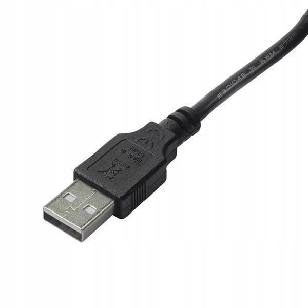 Akyga AK-USB-21 USB 2.0-kabel USB A(hane) - micro-USB B(hane) 1m svart