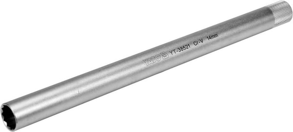 TÆNDRØRSHOLDNING 14 MM EKSTRA LANG 250 MM 3/8'' FALD - YT-38521