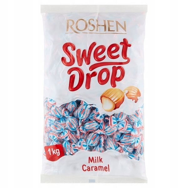 Roshen Sweet Drop -karamellit maitotäytteellä 1 kg