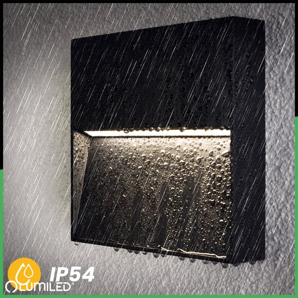 Ulkopuutarhavalaisin, Julkisivuseinävalaisin 5W LED IP54 PIVAR LUMILED