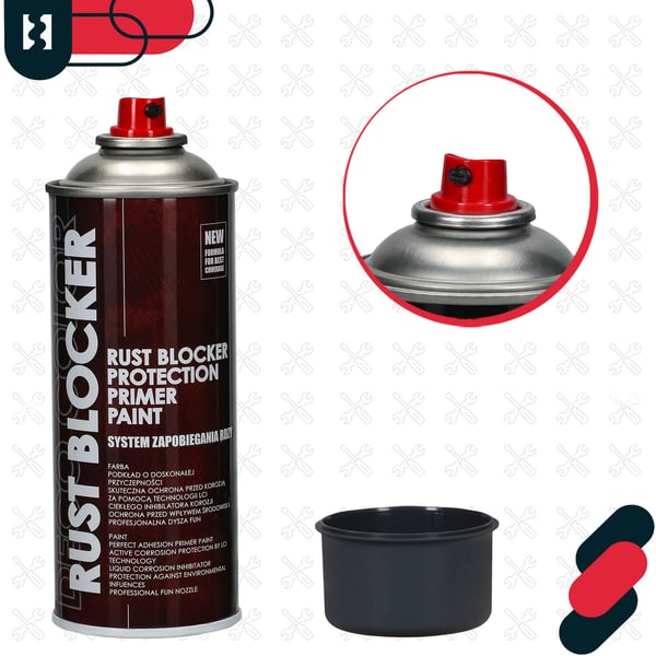Metallimaali antrasiitti RAL7016 korroosionestoaine 400 ml