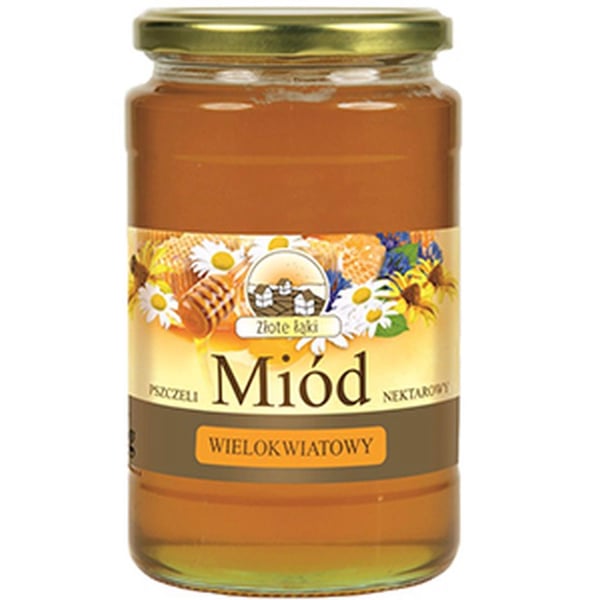 Golden Meadows flerblomstig nektarhoning 1 kg