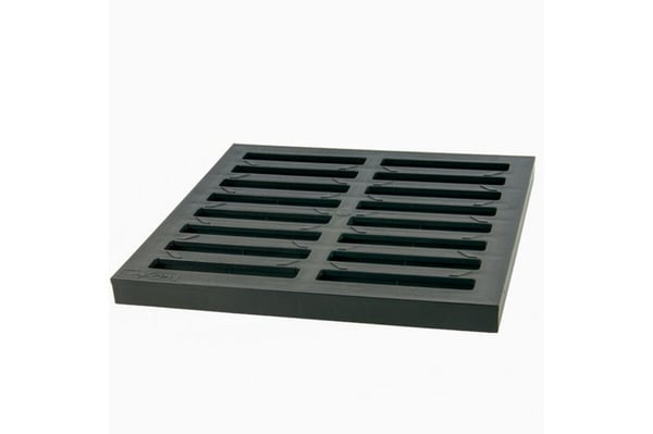 Brunnsgaller 300*300 PVC A15 Grafit - MX 01783