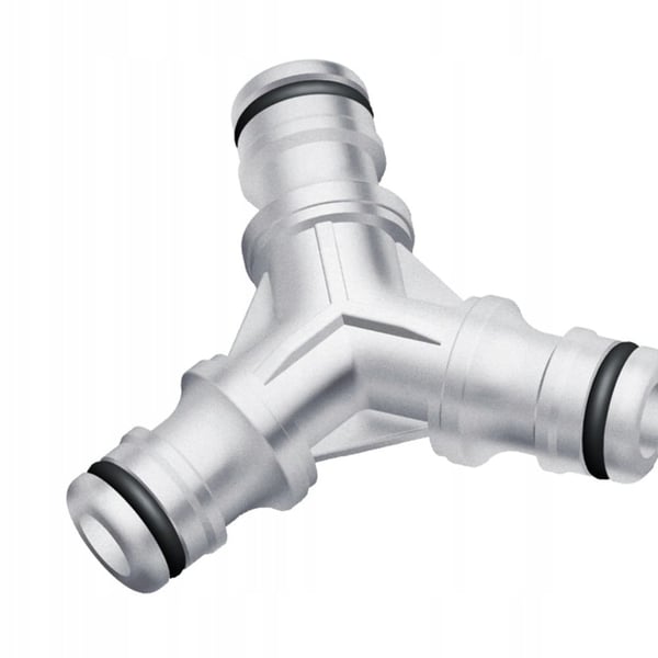 Slangfördelarespruta för rörkoppling trippel aluminium XTR STALCO GARDEN S101010045