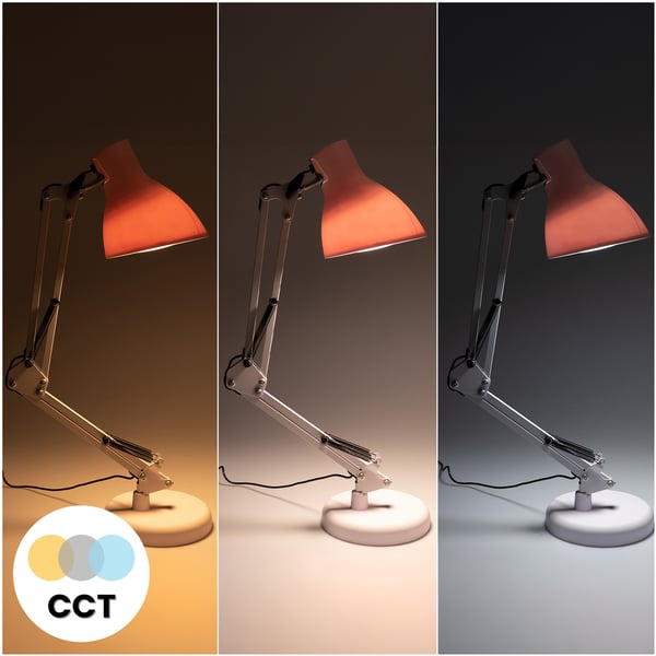 Pöytälamppu LED 7W CCT himmennettävä Marti valkoinen Lumiled