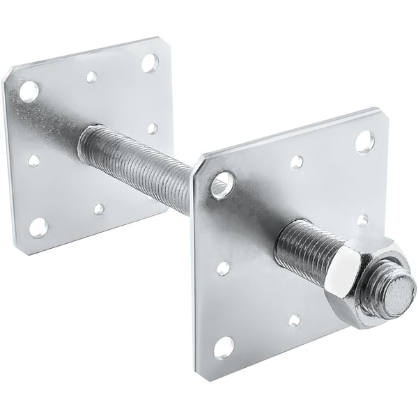 Justerbar søjlebund med gevind PSR110 110x110x250 (1)