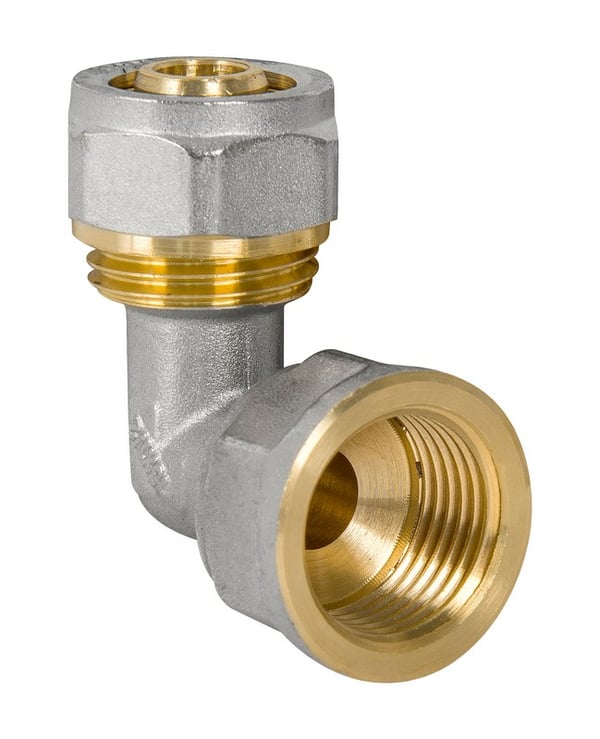 PEX-AL-PEX KROM BÆNK 1/2*16 PIGE - D1/2*16.KOLD