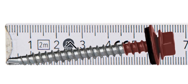 Landmandsskruer GTF2 Z14 4,8x60mm RAL 3009