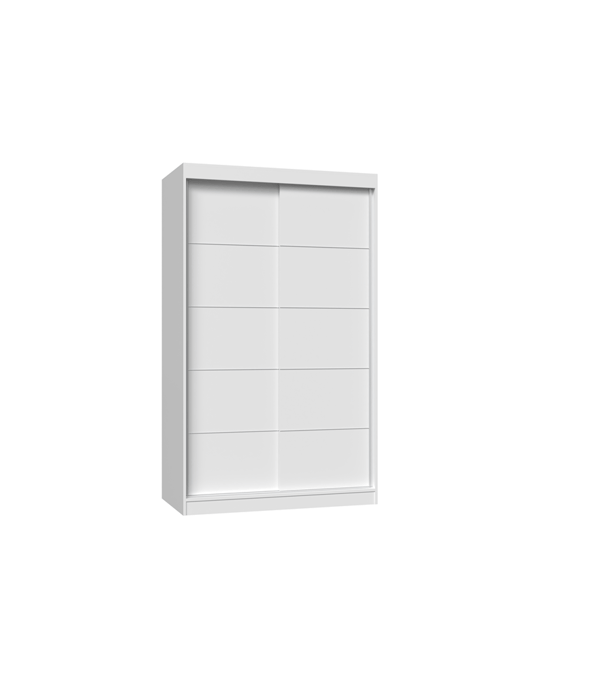 Iga 120C hvid garderobe