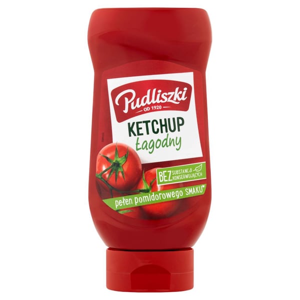 Pudliszki Miedosti maustettu ketsuppi 480 g