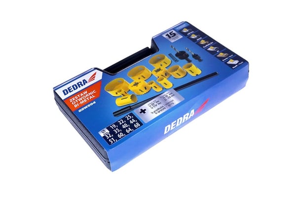 BIMETAL HULSAVE SÆT 15 DEELER - DED08WZ04