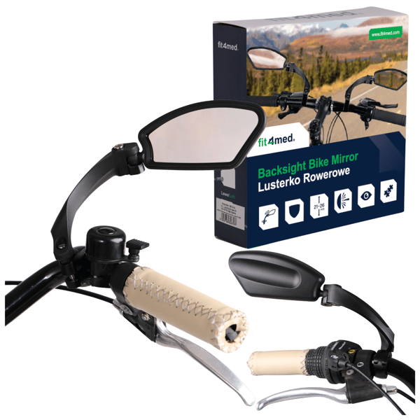 Höger backspegel justerbar 360° för motorcykel