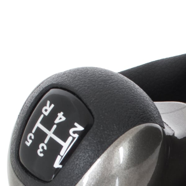 Honda Civic VIII 2005- gearknop gråsort 5 gear med sort skidtsæk og ramme