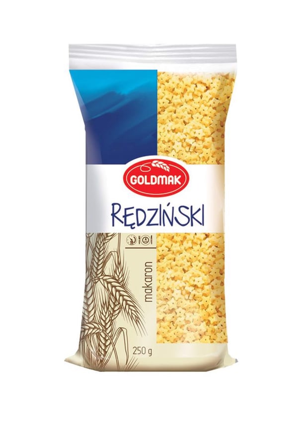 Rędziński Goldmak Pasta Mini Stars 250g