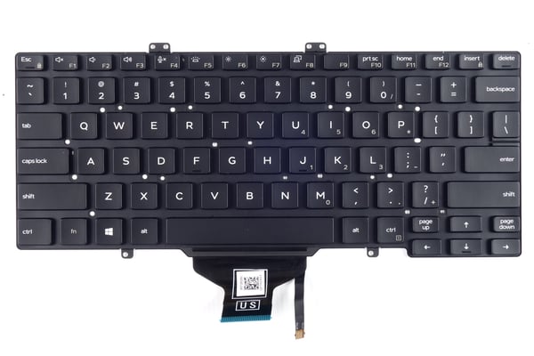 Dell Latitude 3400 5400 5410 7400 7410 LED RN86F 0RN86F Trackpoint-näppäimistö