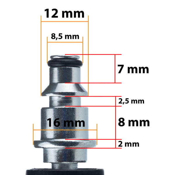 Bosch Quick Connect 15 m korkeapainepesurin letkujohtosarja