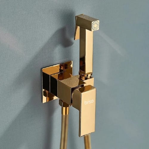 Bidetarmatur indbygget bidetarmatur toiletarmatur badeværelse guld