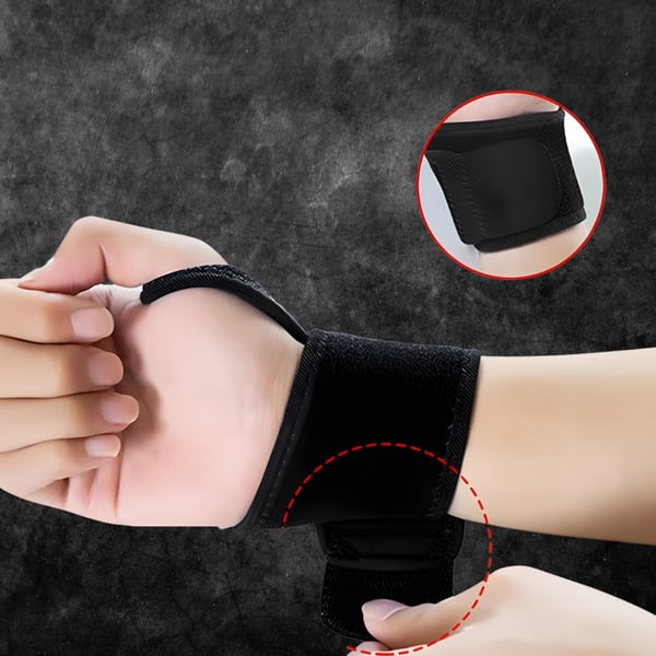 Håndledsstabiliserende bandage, stærk, solid tommelfingervelcro