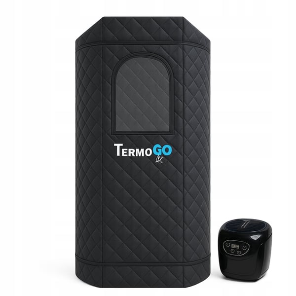 Kannettava Thermo GO -höyrysauna yhdistelmätuolilla Home SPA 180x53x53cm