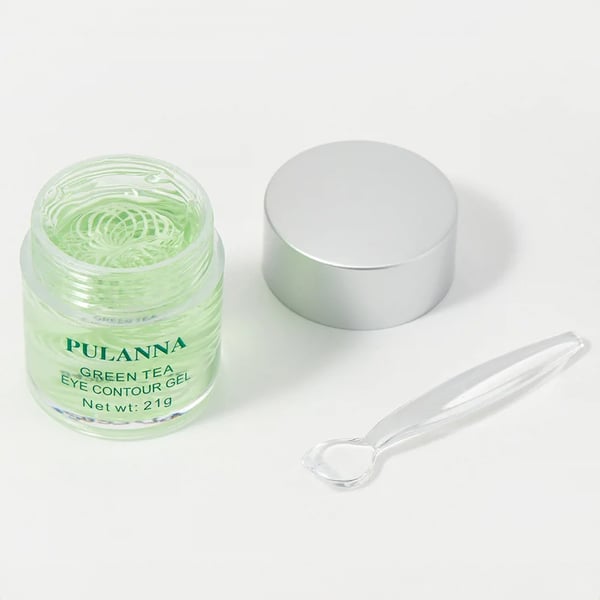 Pulanna Green Tea Eye Cream - Fugter, Beroliger - Til daglig pleje - 21 ml
