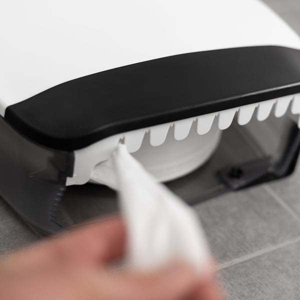 Katrin Gigant L toiletpapirdispenser hvid