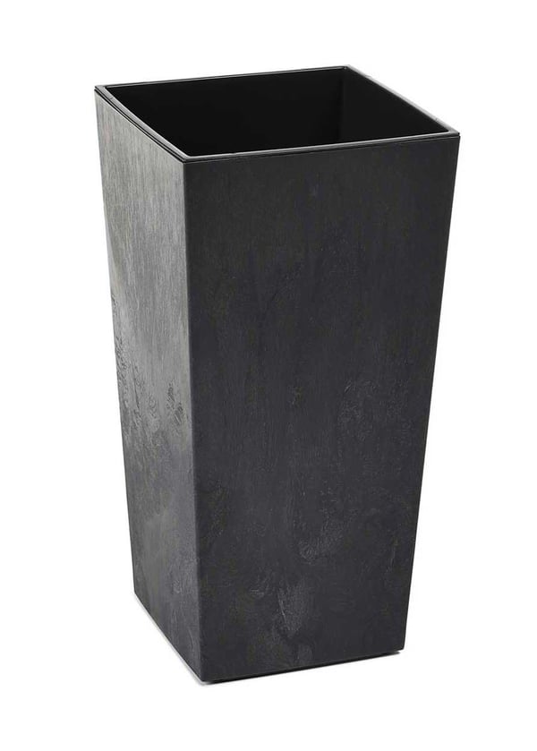 Porto sort betonblomkruka h46x25x25 cm